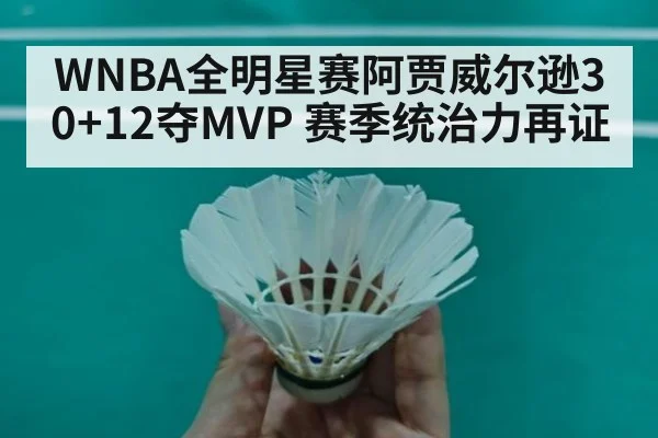 WNBA全明星赛阿贾威尔逊30+12夺MVP 赛季统治力再证